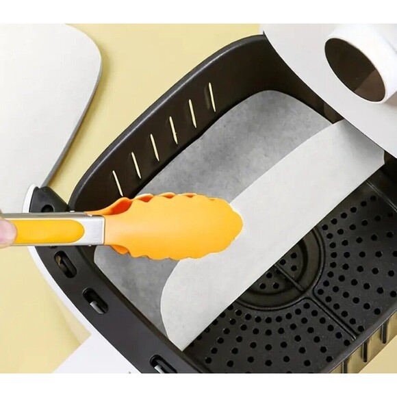 150 Sheets, Disposable Air Fryer Liners (8.66''), Greaseproof White Pape… - Picture 6 of 8